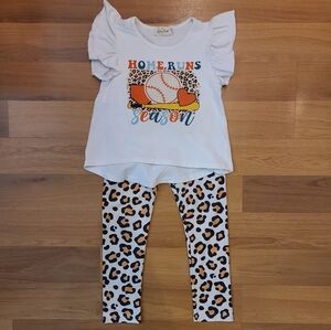 EUC Marie Nicole Clothing Boutique Baseball Set